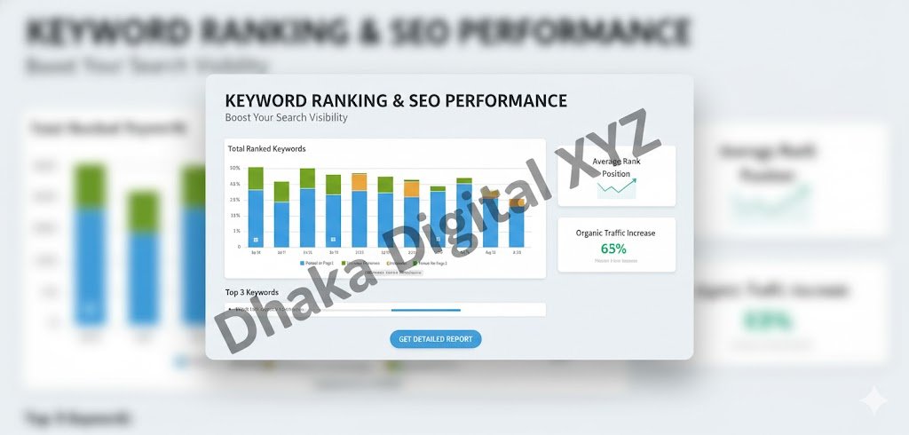 Keyword Performance AI Keyword Performance Report with SEO Insights | Dhaka Digital XYZ