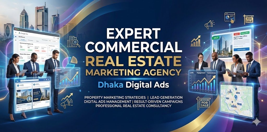 Commercial Real Estate Marketing Agency | Dhaka Digital #1 Expert ...