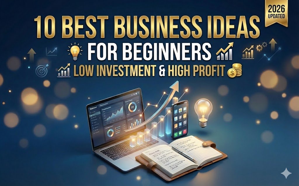 10 Best Business Ideas for Beginners Low Investment & High Profit 2026 ...