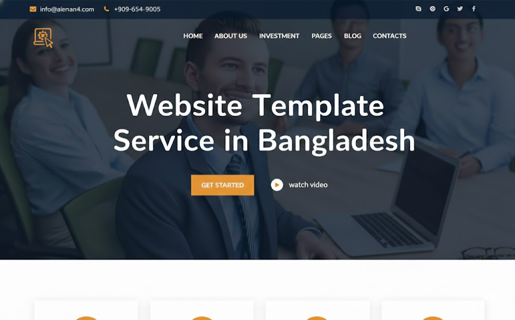 Website Template Service in Bangladesh